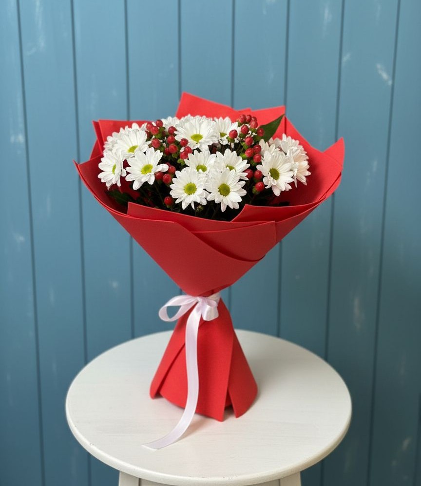 Букет цветов из: Хризантемы в Гуково