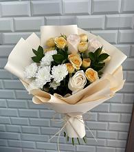 Букет цветов из:  Розы и Хризантемы в Гуково