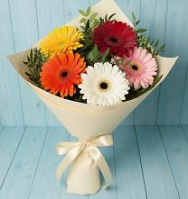 Букет цветов из:  Герберы в Гуково