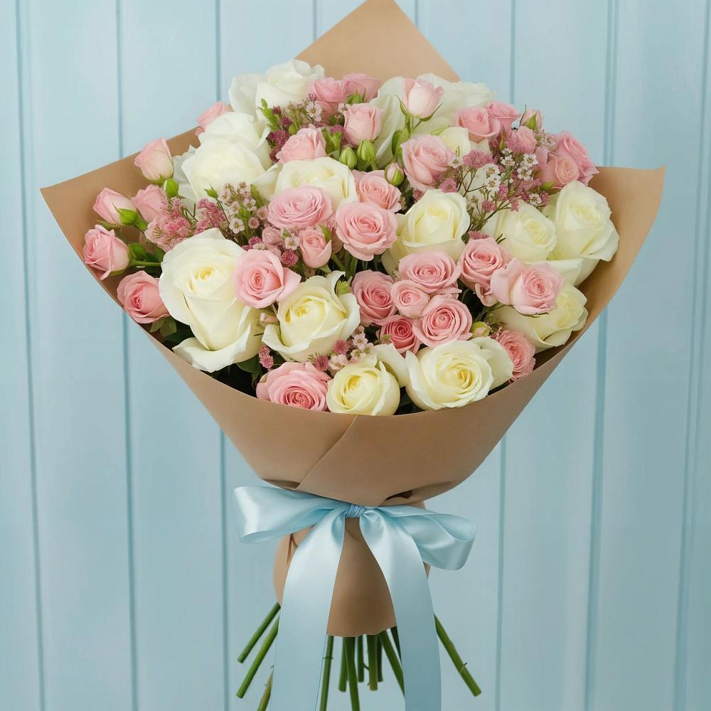 Букет цветов из: Розы в Гуково