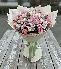 Букет цветов из:  Розы и Хризантемы в Гуково
