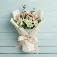Букет цветов из:  Альстромерии #REPLACE_PRED# Гуково