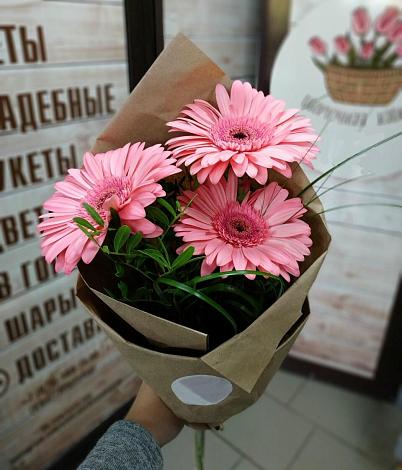 Букет цветов из: Герберы в Гуково