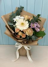 Букет цветов из:  Герберы и Хризантемы в Гуково