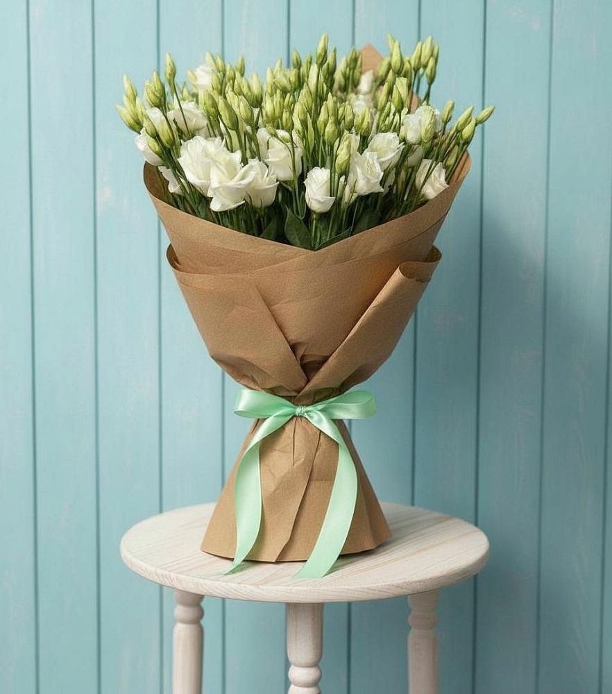 Букет цветов из: Лизиантусы в Гуково