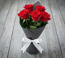 Букет 5 Красных роз Эдлесс Лав #REPLACE_PRED# Гуково