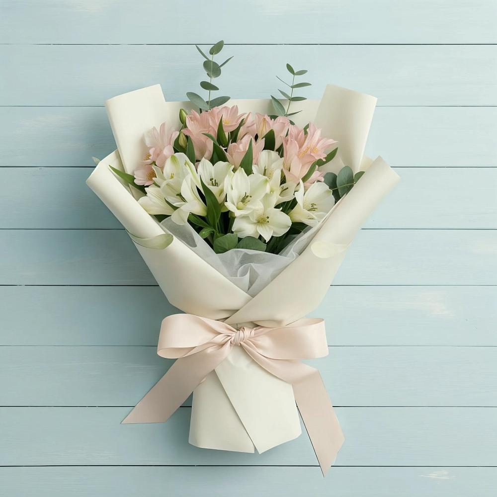 Букет цветов из: Альстромерии в Гуково