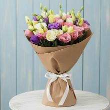 Букет цветов из:  Лизиантусы в Гуково