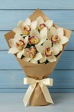 Букет цветов из:  Орхидеи и Розы в Гуково